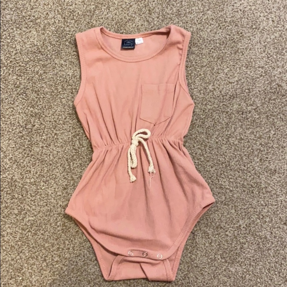 Mauve pink onesie/romper